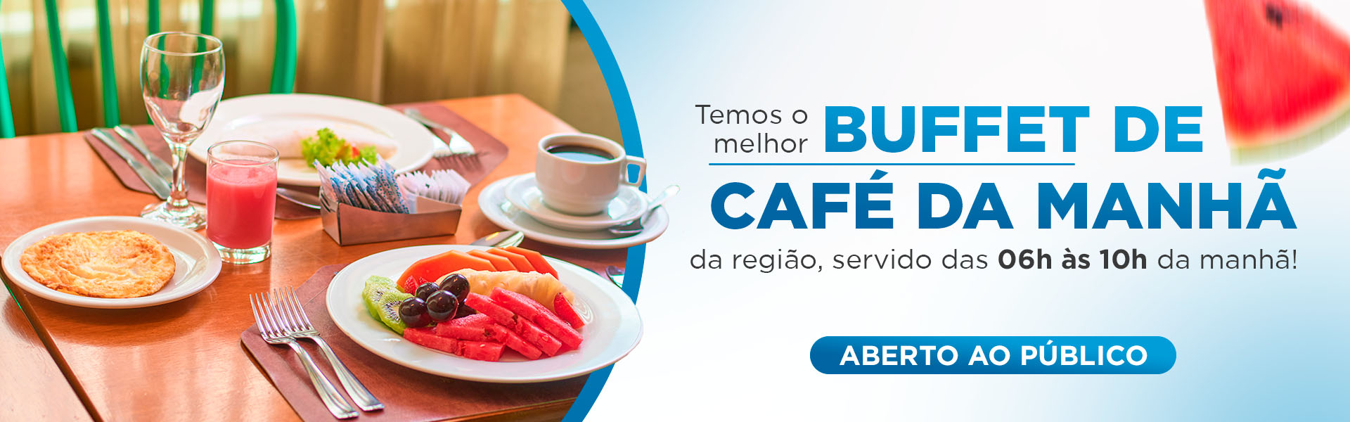 Buffet no Café da manhã